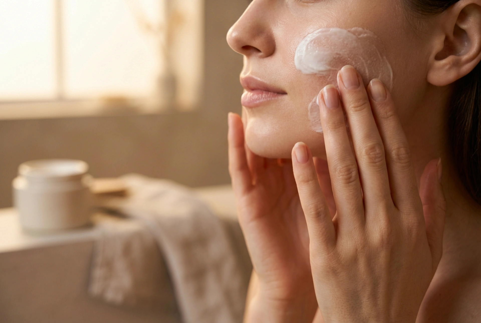 Hydrating Night Cream: Evening Application, Amount, and Layering