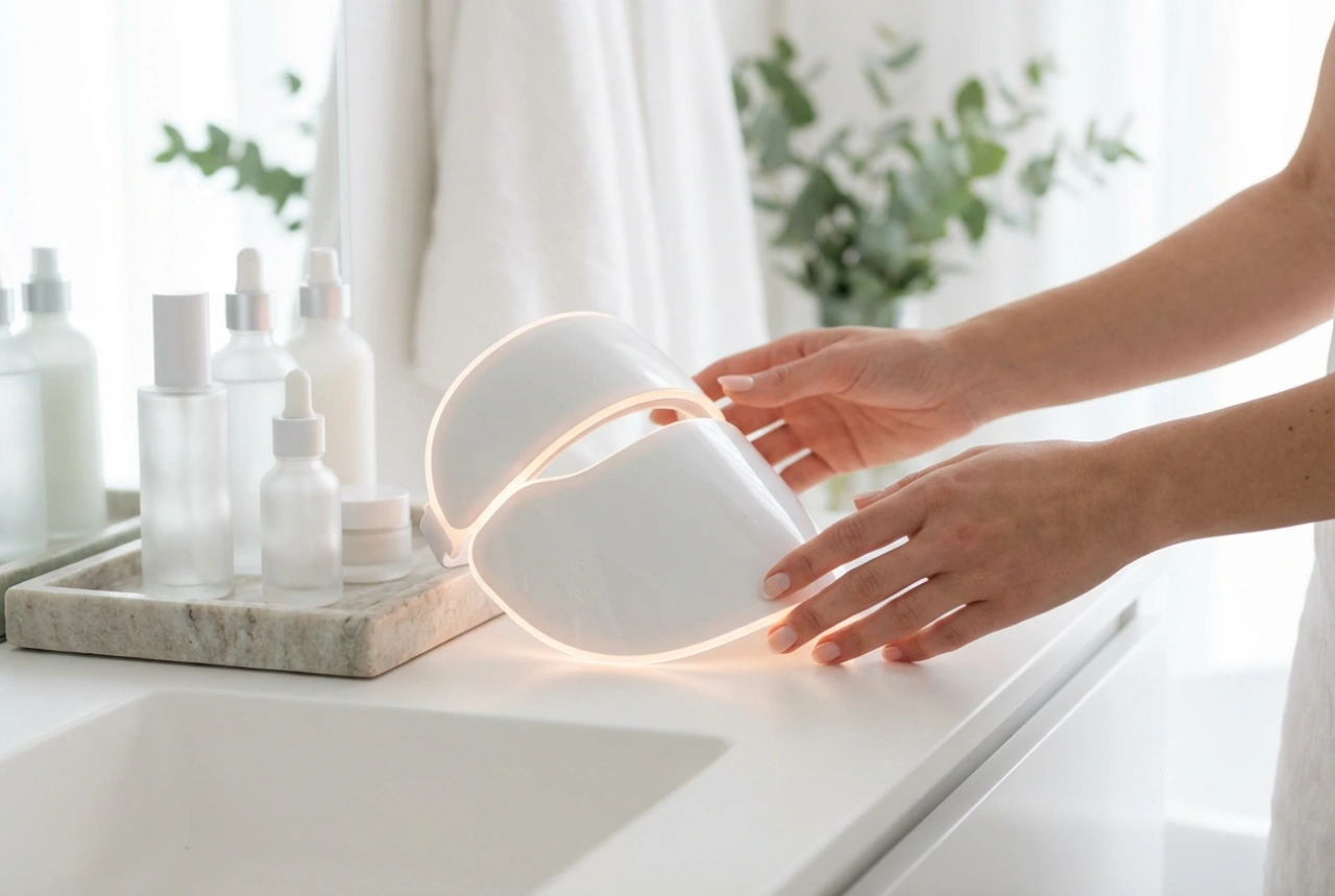 How an LED Face Mask Works and How to Use It in Your Skincare Routine