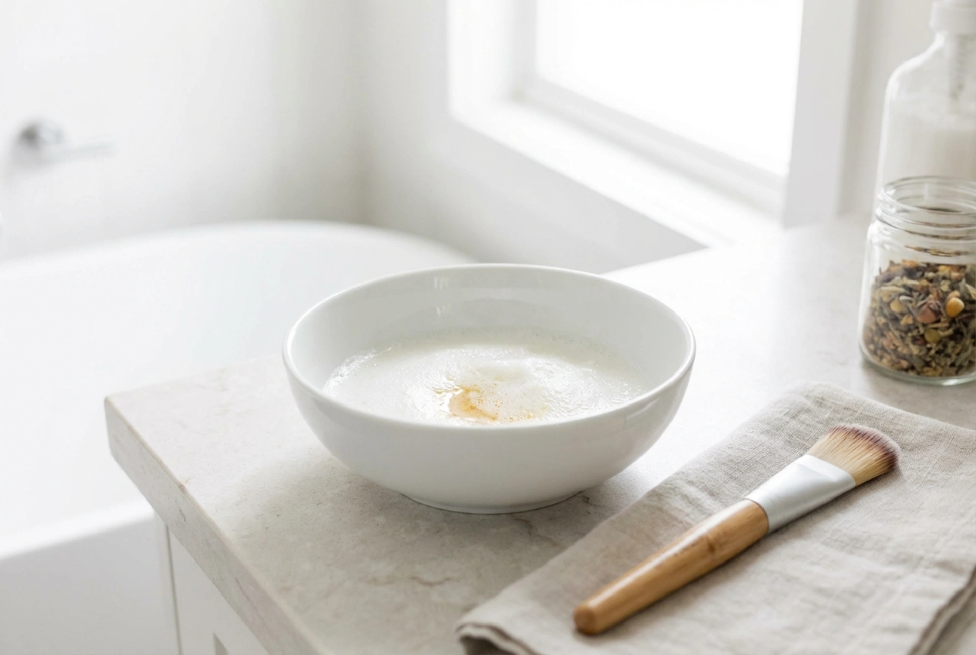 Egg white face mask: a step-by-step guide to a quick tightening effect