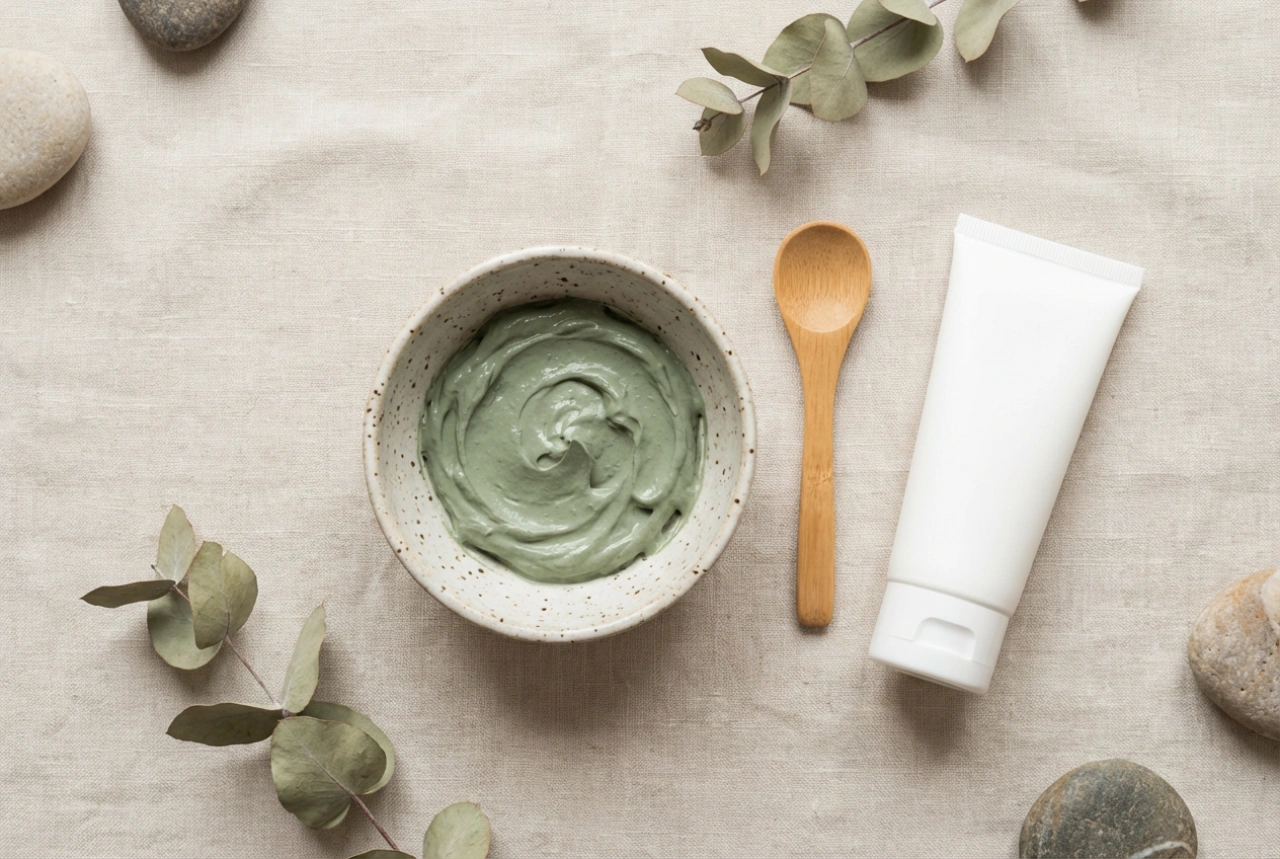 Green Clay Mask: Proportions, Application Time, and Post-Mask Hydration