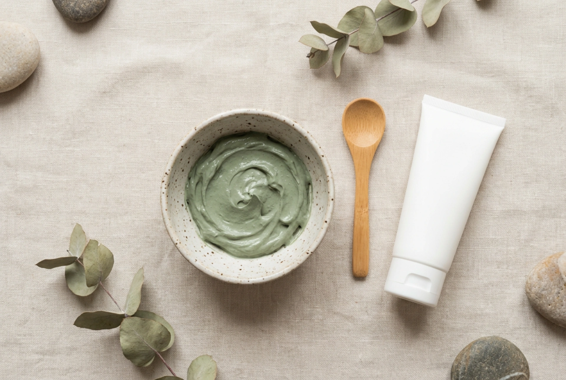 Green Clay Mask: Proportions, Application Time, and Post-Mask Hydration