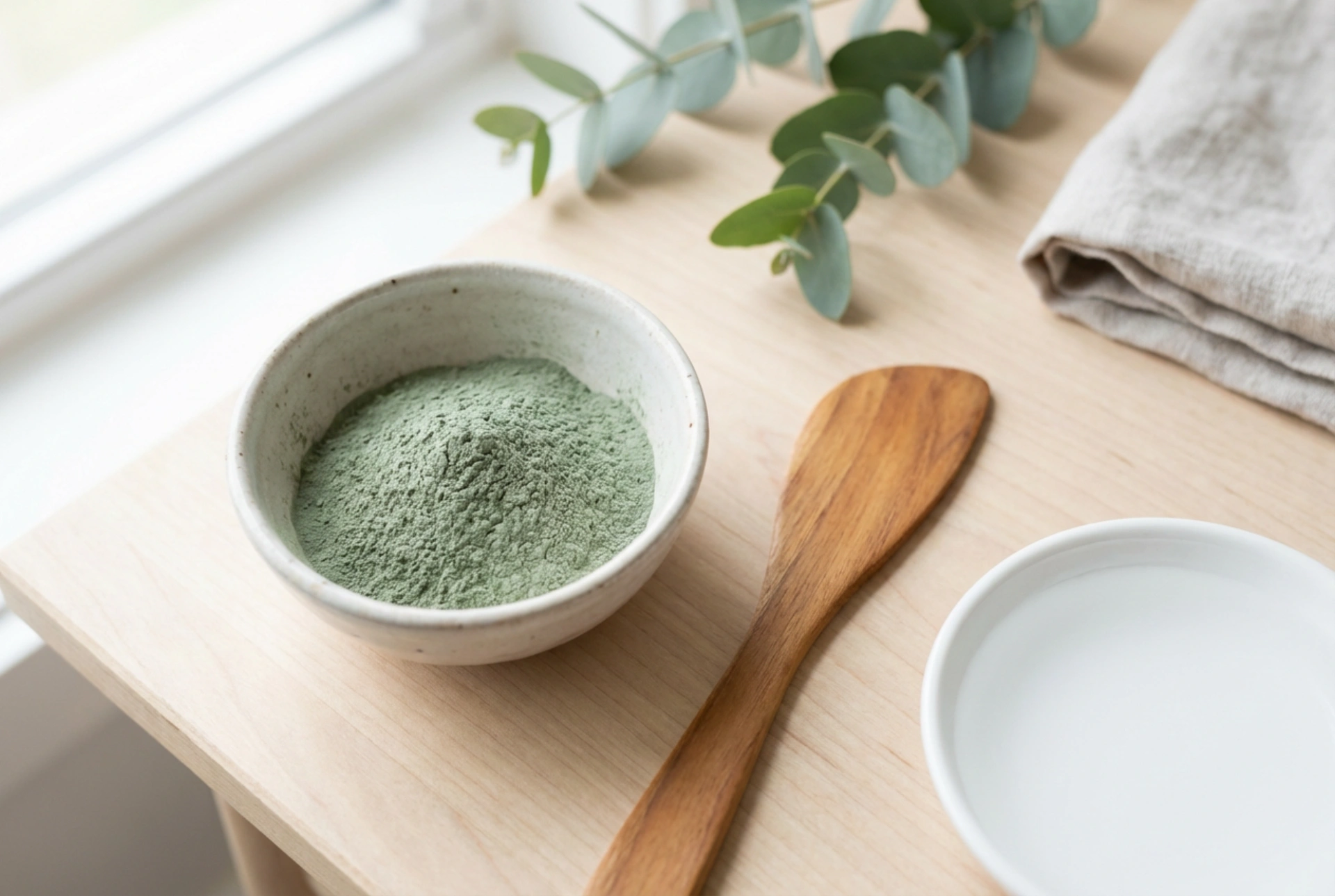Algae Peel-Off Mask: Powder Preparation, Layer Thickness and Seamless Removal