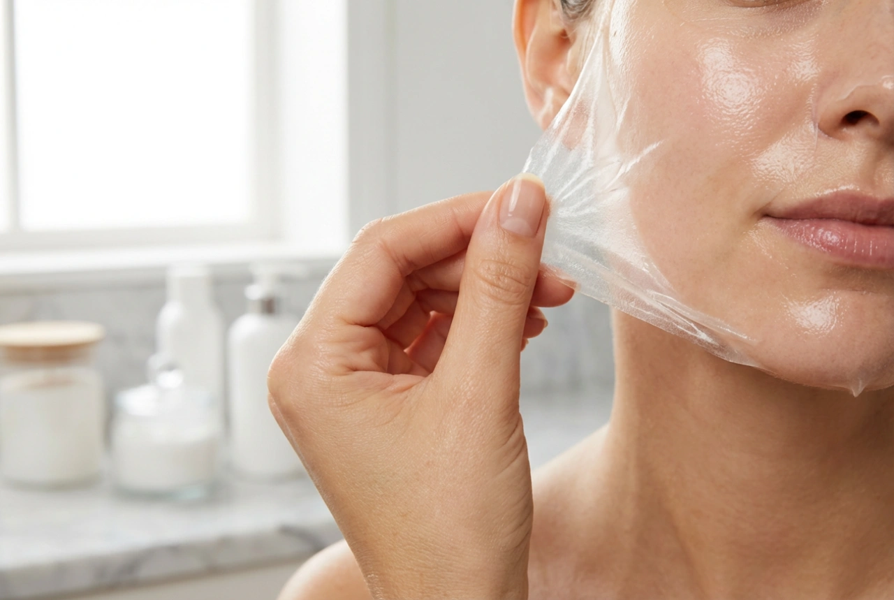 Peel-Off Mask: Even Application, Drying, and Pain-Free Removal