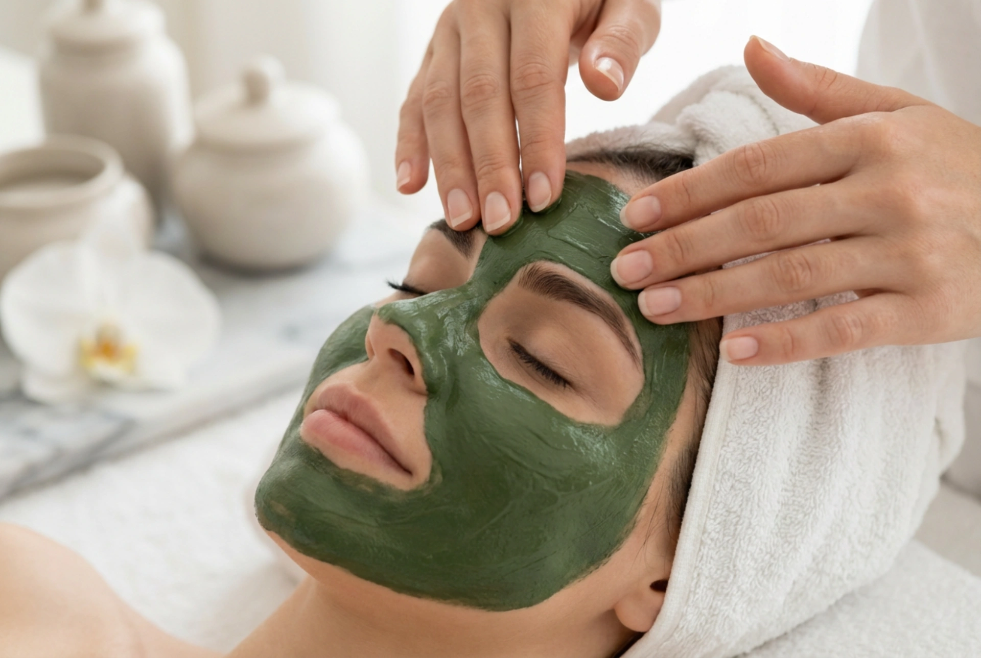 Algae Masks: Thickness, Eyebrow Protection, and Correct Removal