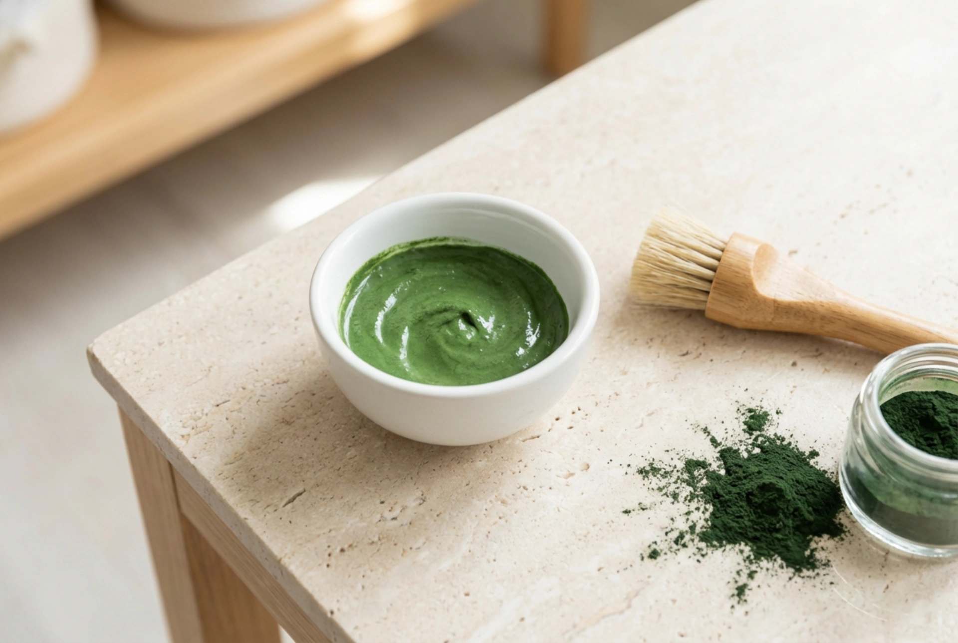 Algae in Skincare: How to Make and Apply a Face Mask