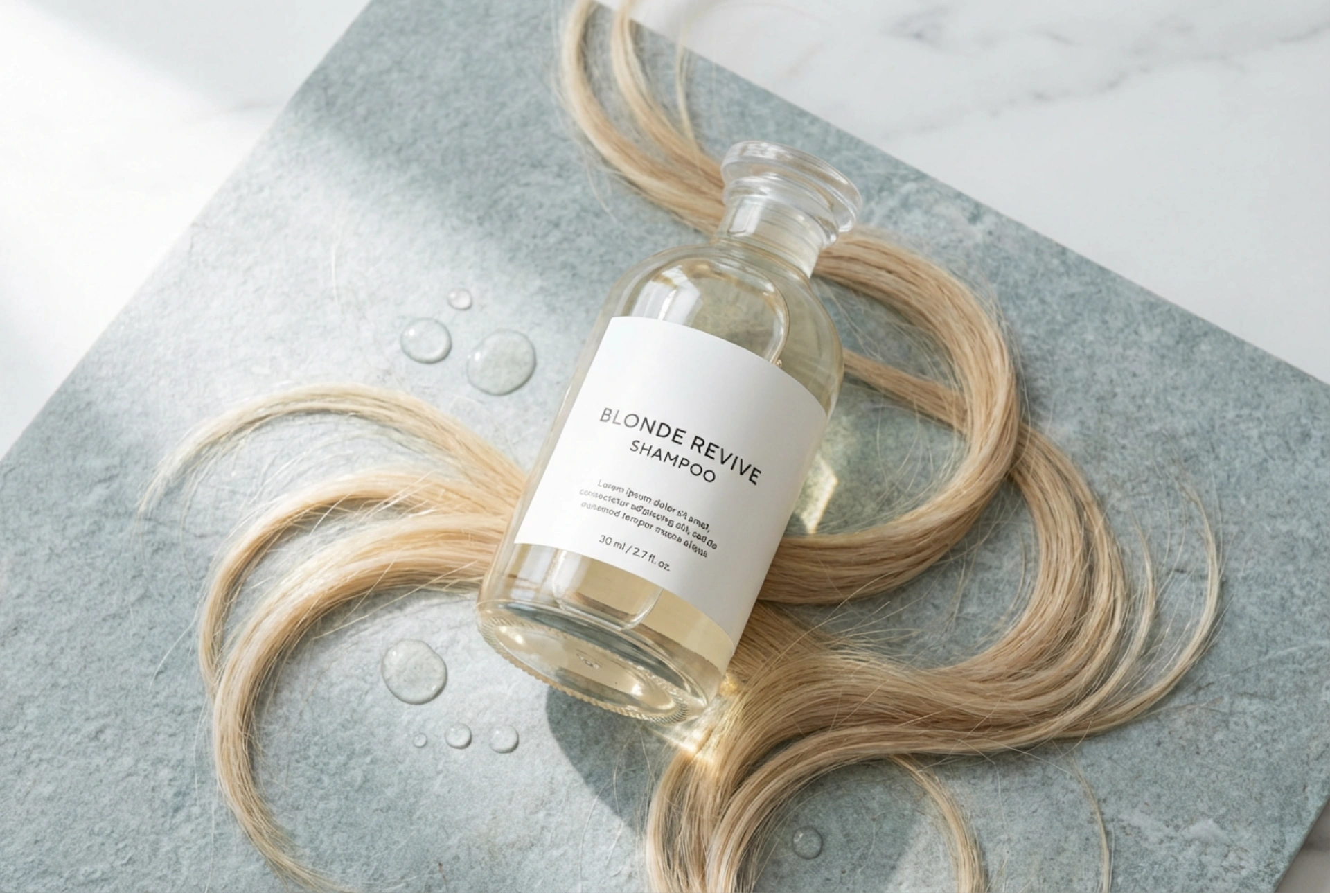 Subtle Shade Change: Blonde Colouring Shampoo and Safe Washing