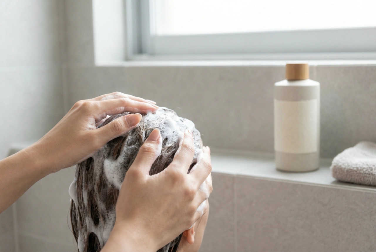 Scalp Shampoo: Correct Washing and Gentle Massage