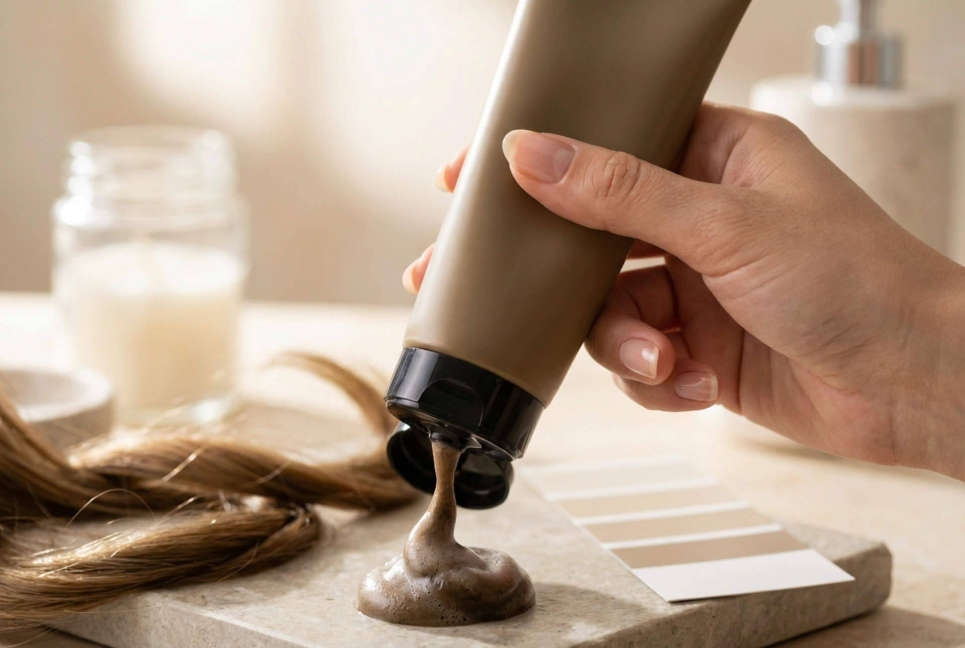 Dark Blonde Colouring Shampoo: Shade Selection and Application