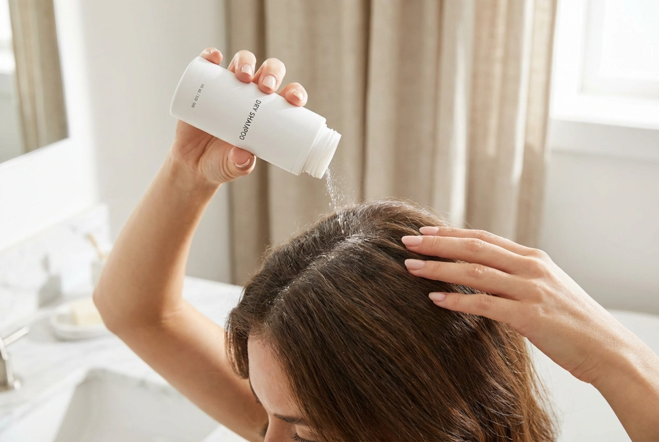 Powder Dry Shampoo: Quick Refreshment and How to Avoid White Residue