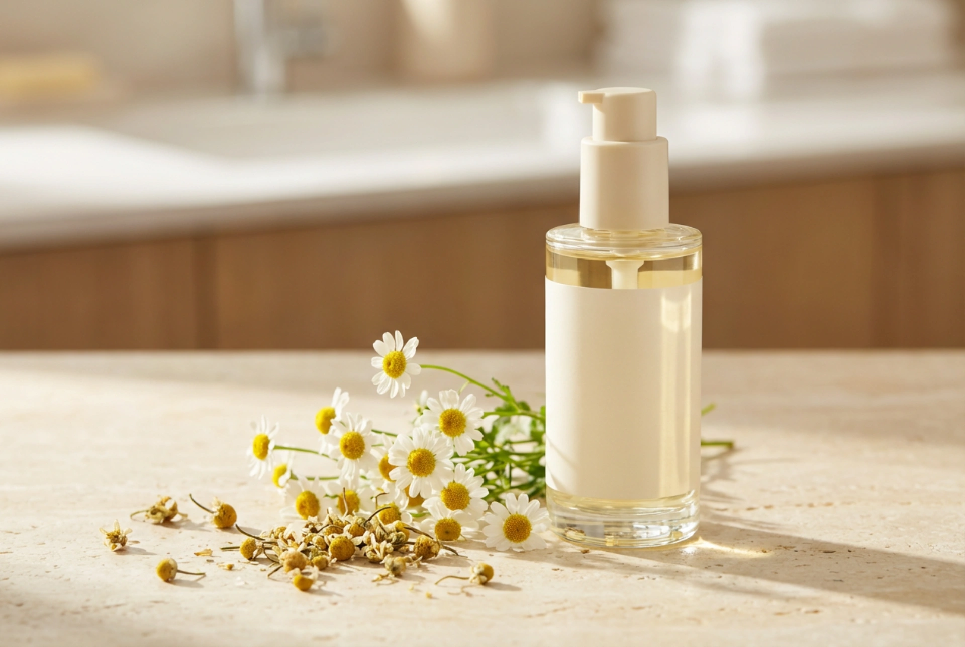 Chamomile Shampoo: Gentle Cleansing and Subtle Hair Brightening