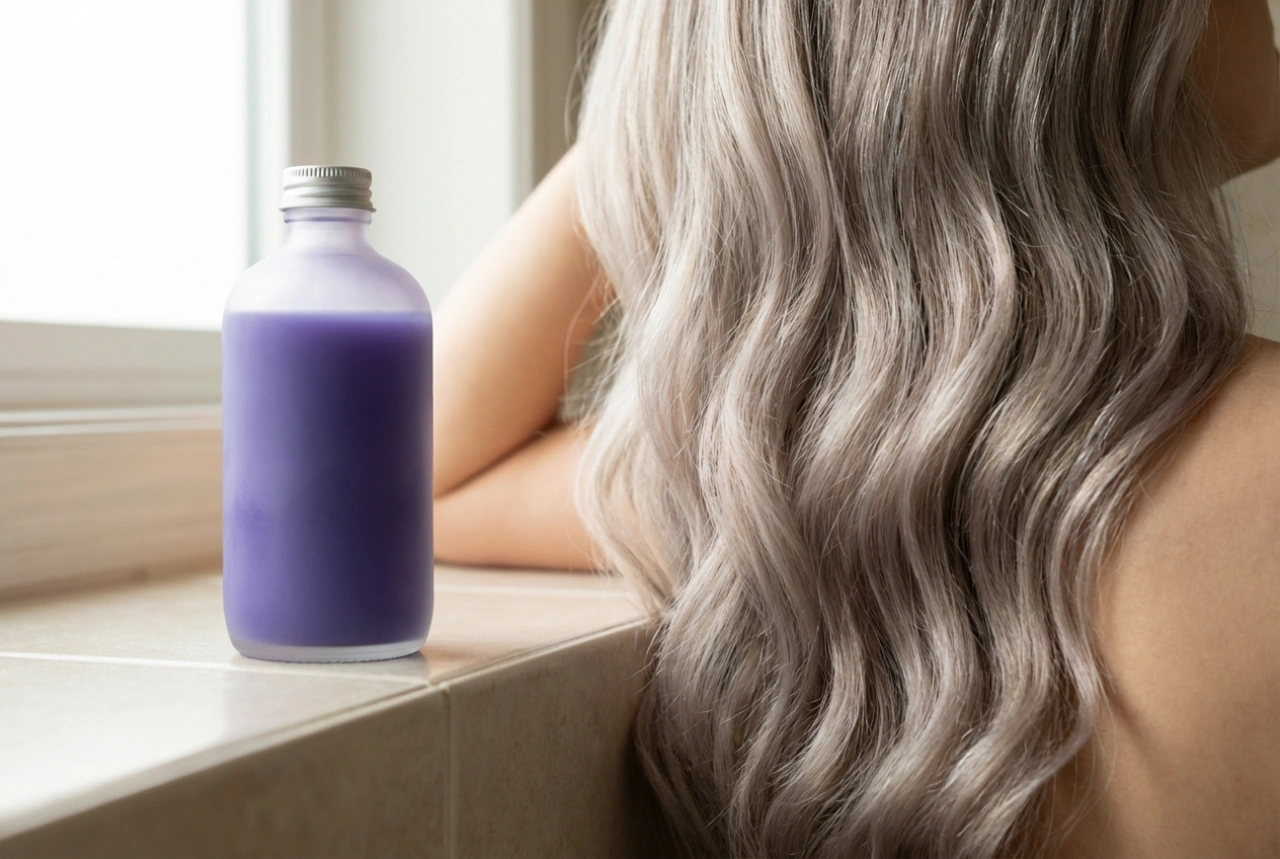 Purple Shampoo: How to Neutralise Yellow Tones