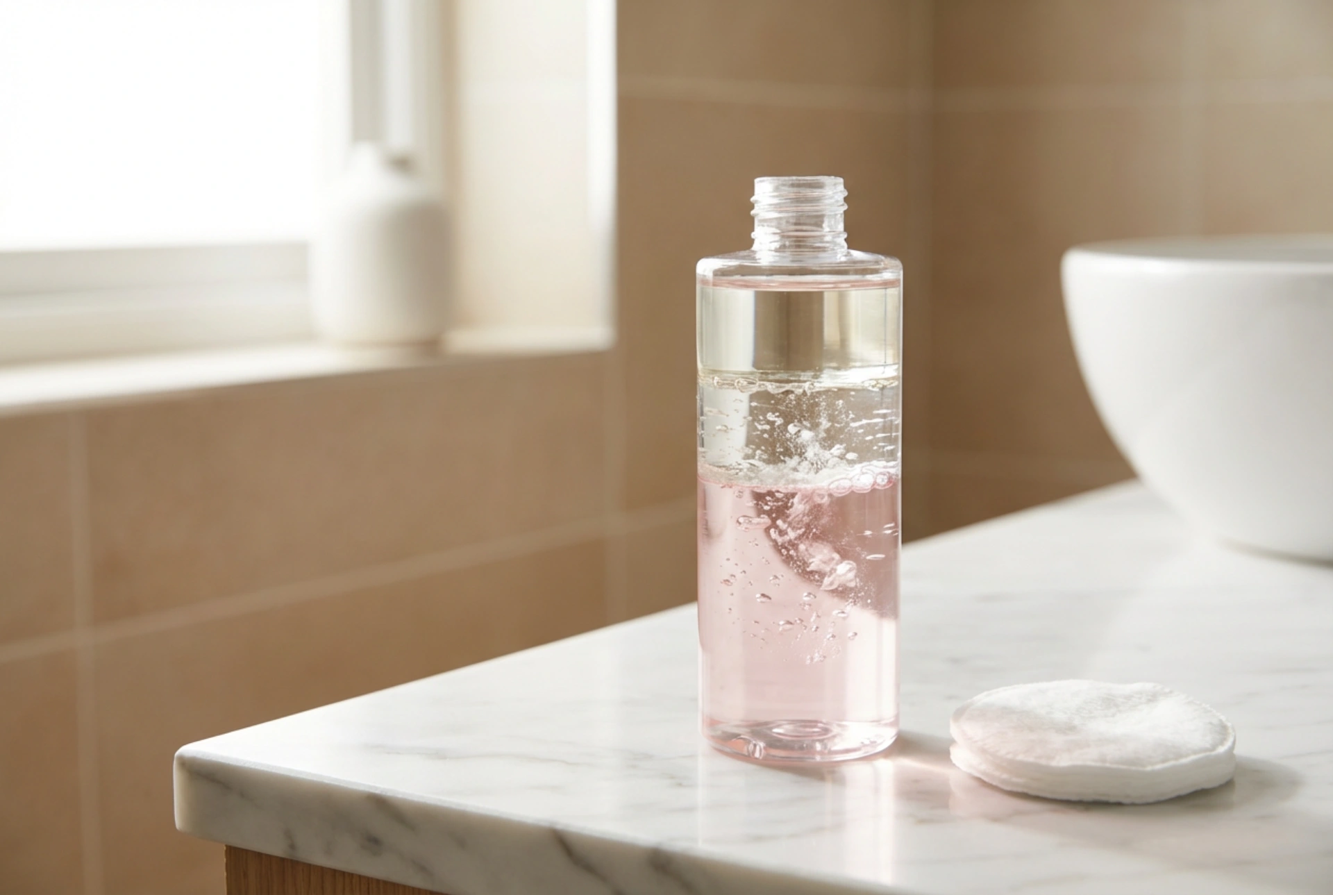 Two-Phase Makeup Remover: Shake, Press, Dissolve