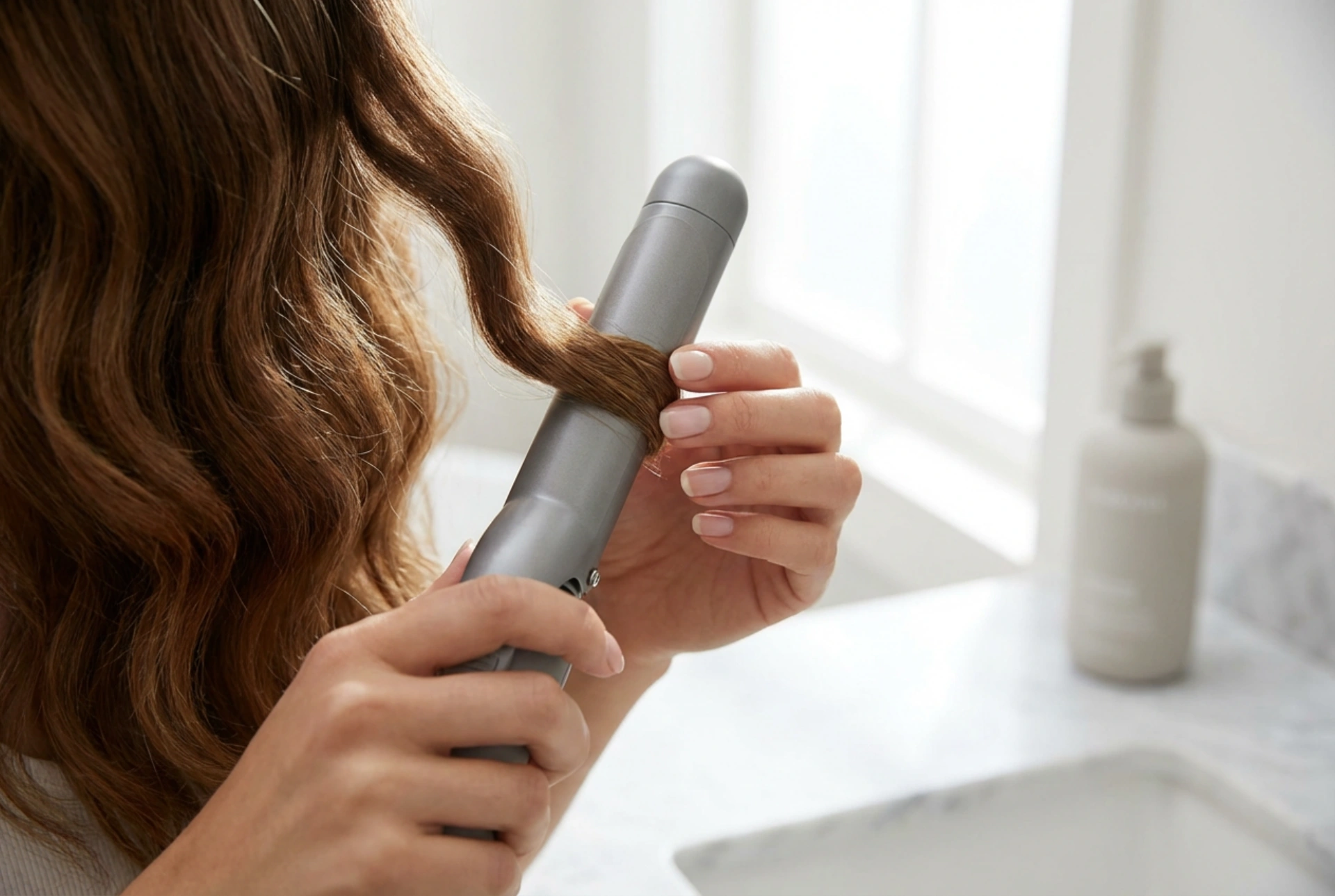 Curly Hair: How to Create and Set Curls with a Curling Iron and Straightener