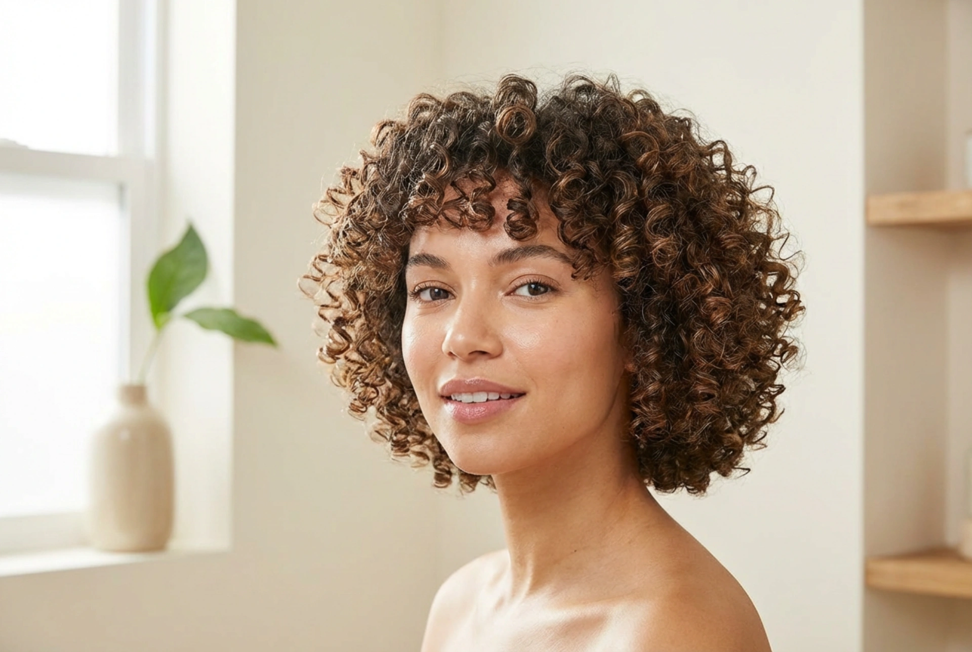 Short Curly Hair: Curl Definition, Frizz-Free Bounce, and Lasting Hold