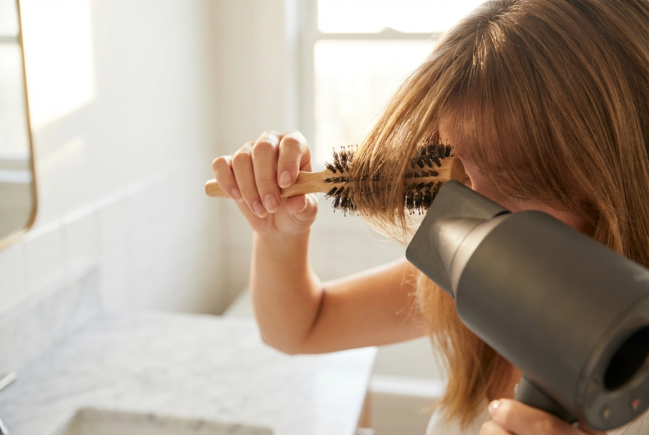 Light Fringe: How to Trim, Blow-Dry and Add Volume