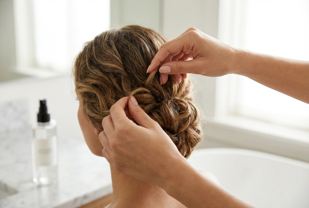 Wedding Curls: Long-Lasting Definition without Frizz, Preparation and Setting