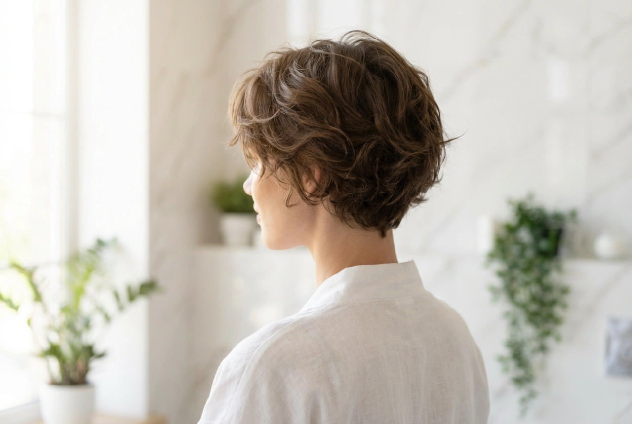 Rejuvenating Short Hairstyles: Root Volume and Soft Lines