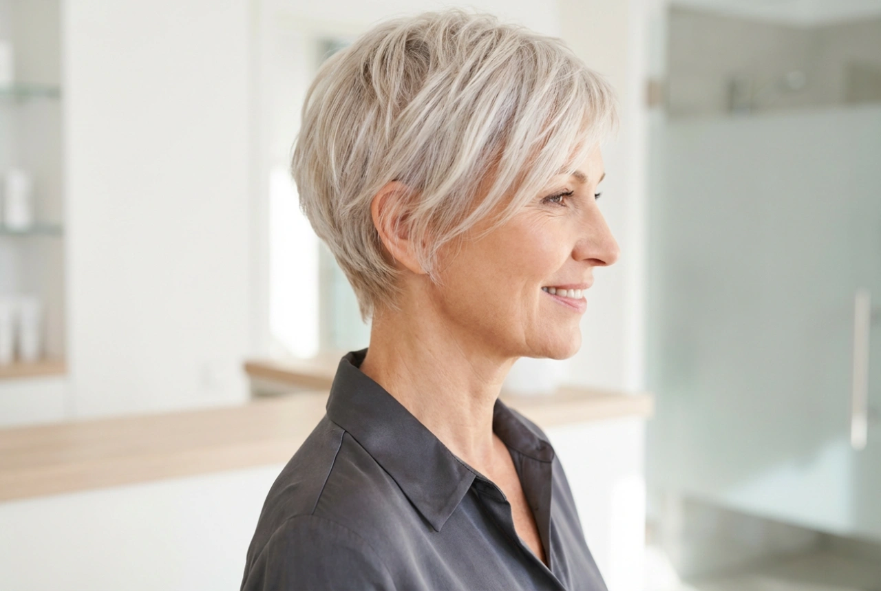 Hairstyles for Women Over 50: Short Cuts and Quick Styling