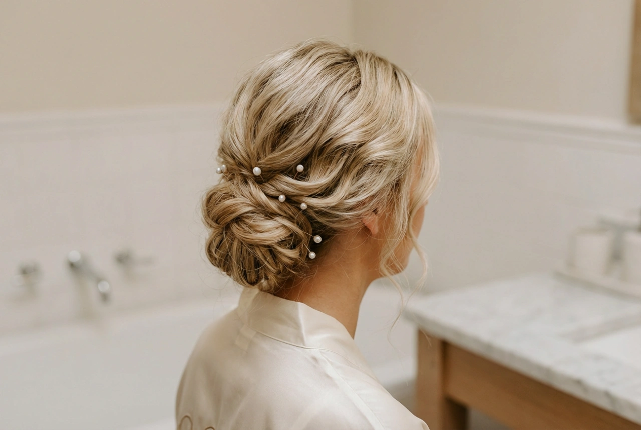 Hairstyles for a Mum for a First Communion: Romantic Updos and Gentle Waves
