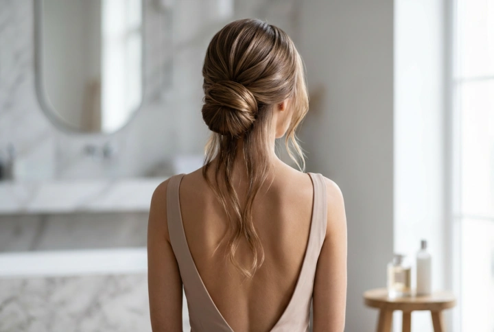 How to Choose a Hairstyle for a Backless Dress: Buns, Waves, and Longevity