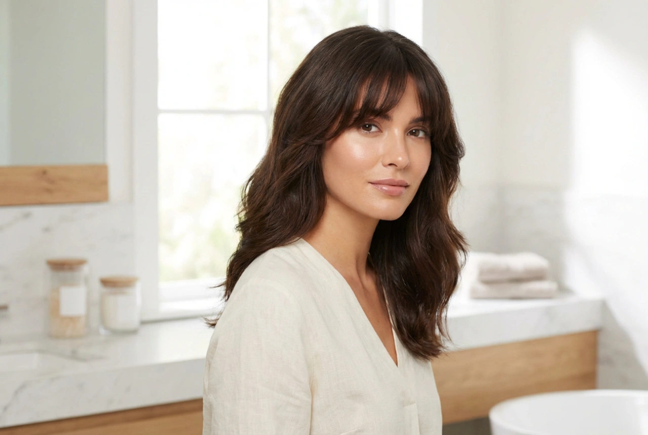Hairstyles for a High Forehead: Fringes, Volume, and Parting