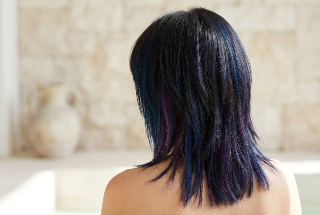 Women's Emo Hairstyle: Layered Haircut, Styling, and Colour Care
