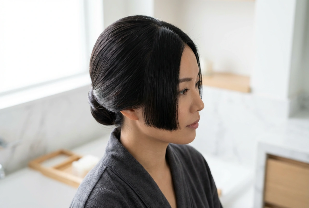 Japanese Hairstyles: Sleek Updos and Hime Cut Inspired by Japan