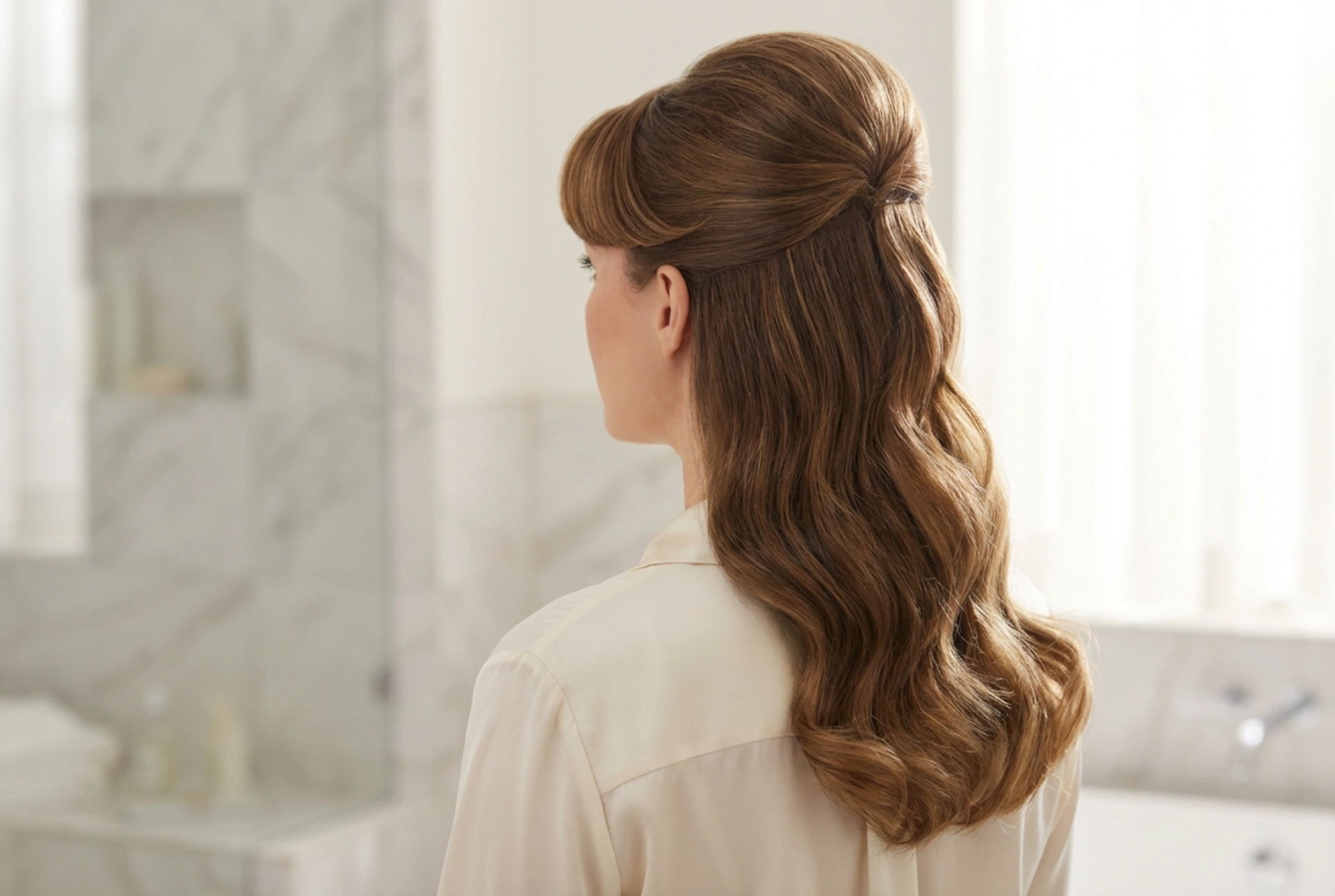 The 1960s Hairstyle: Raised Fringe, Cat Waves, and Glossy Hold