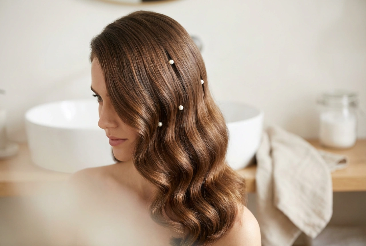 Wedding Hairstyles: Achieving Long-Lasting Waves and Selecting the Perfect Accessories