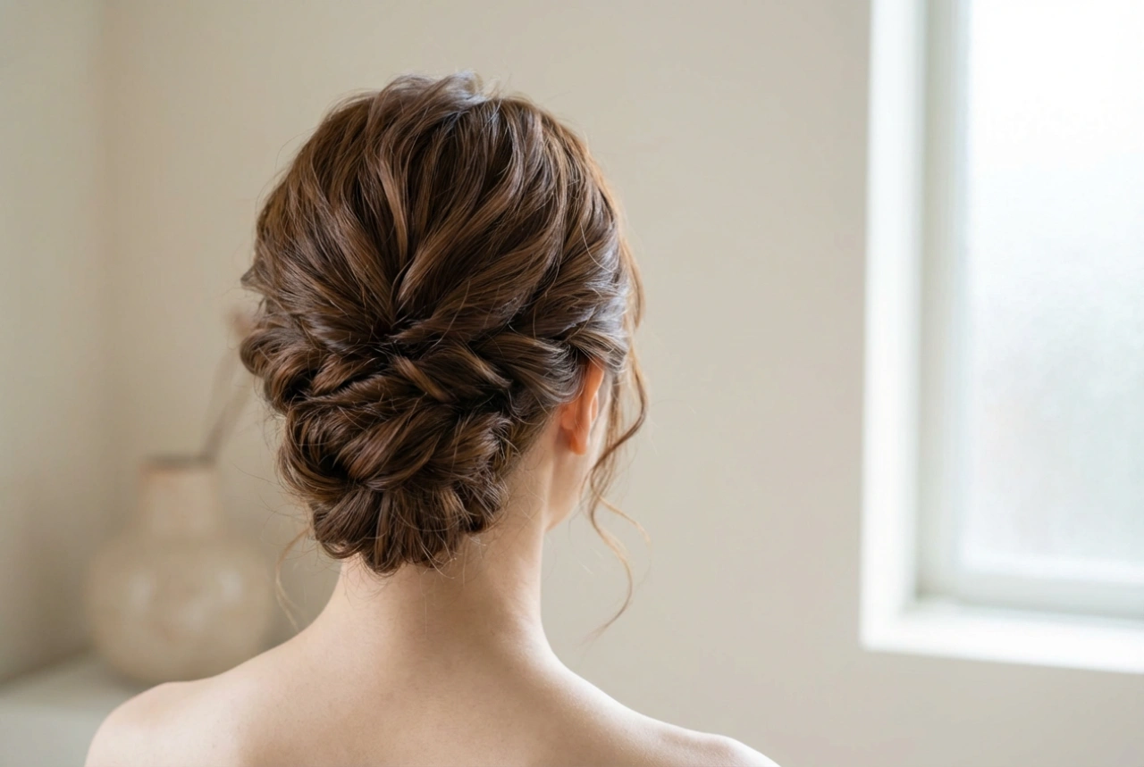 Ideas for a Delicate Updo: A Christening Hairstyle Step by Step