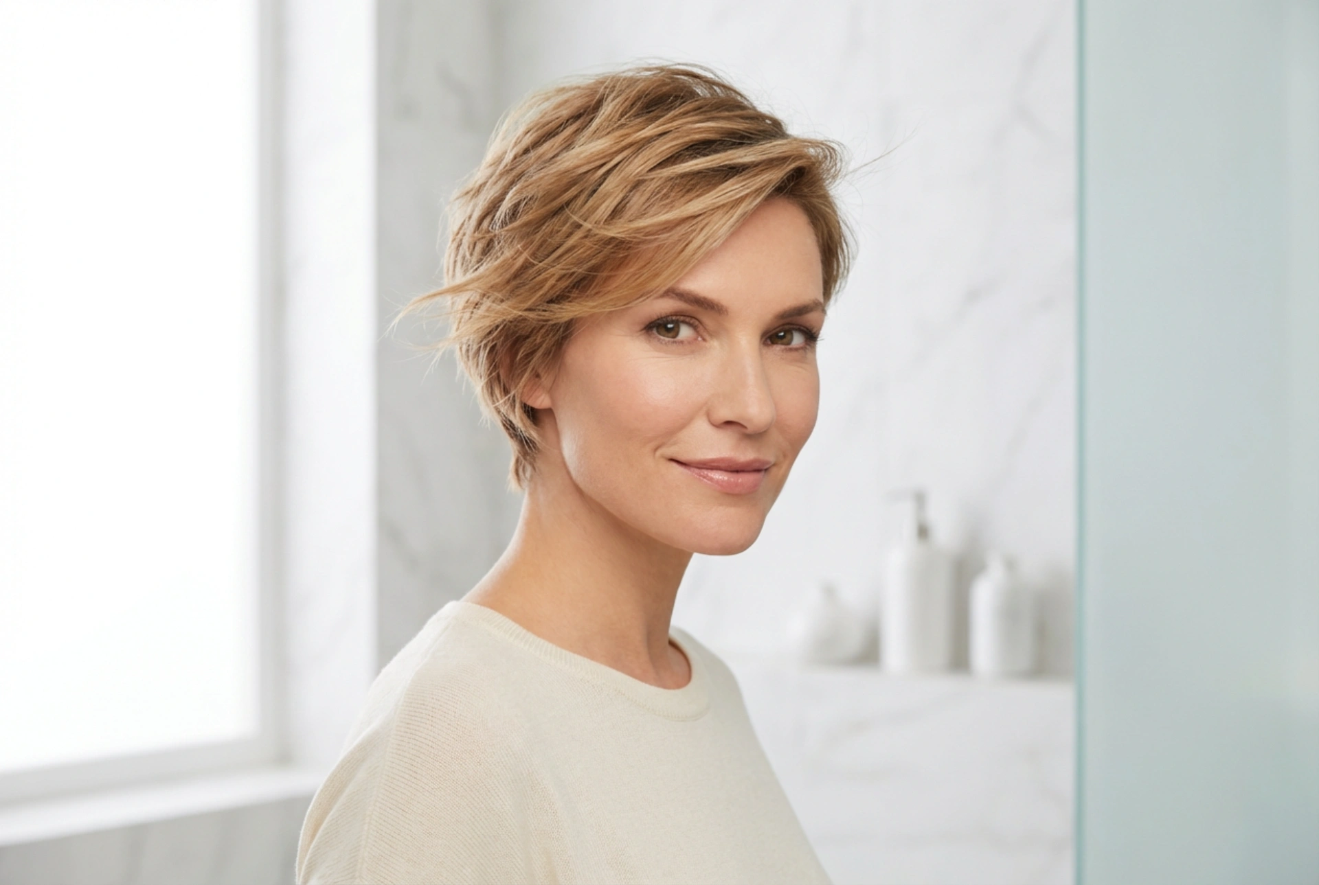 The Modern Textured Crop: Styling Secrets for Lift and Soft Shine