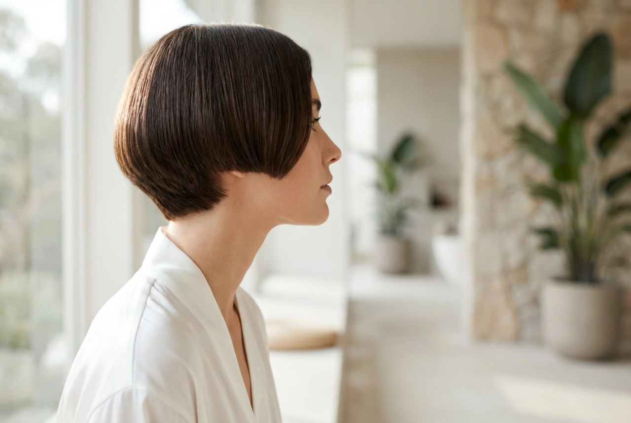 How to Tame the Shape: The Mushroom Haircut in a Modern Style