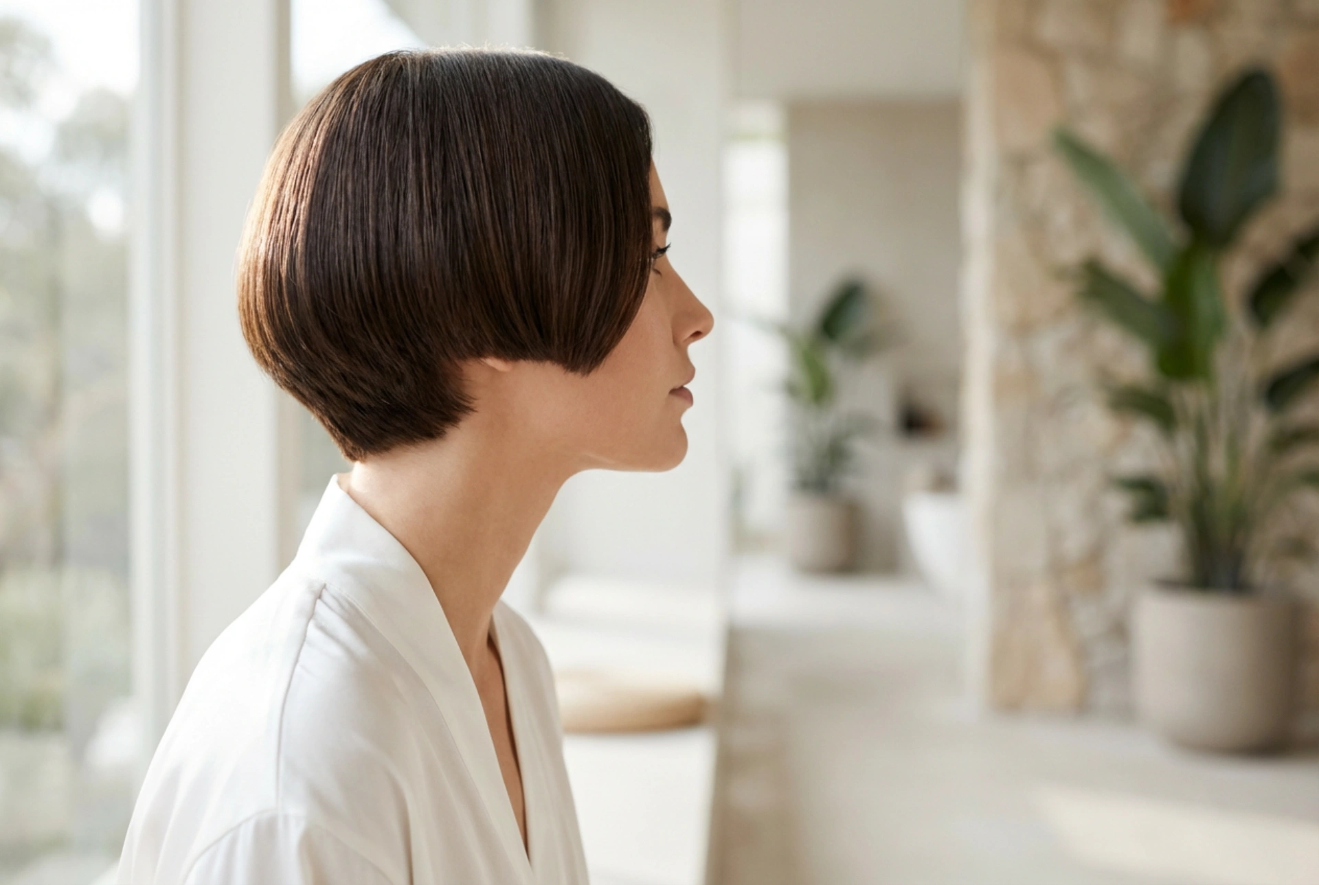 How to Tame the Shape: The Mushroom Haircut in a Modern Style