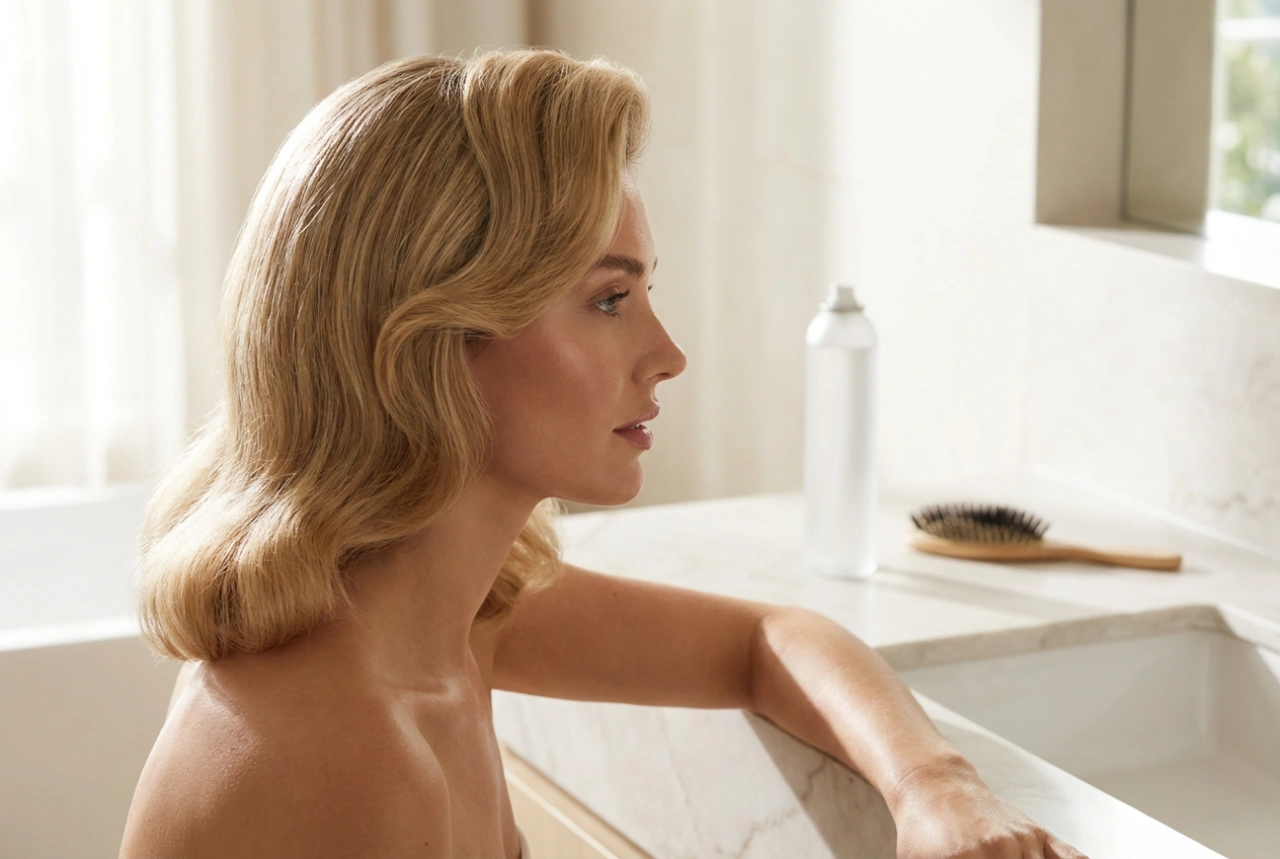 The Retro Comeback: How to Style and Finish the Simona Hairstyle