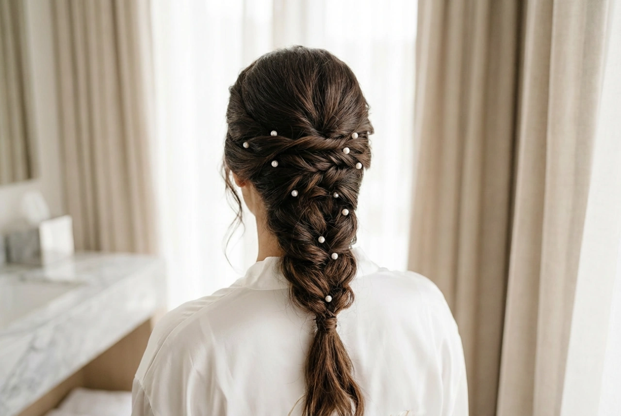 Bridal Updo for Long Hair: Creating an Elegant and Long-Lasting Hairstyle