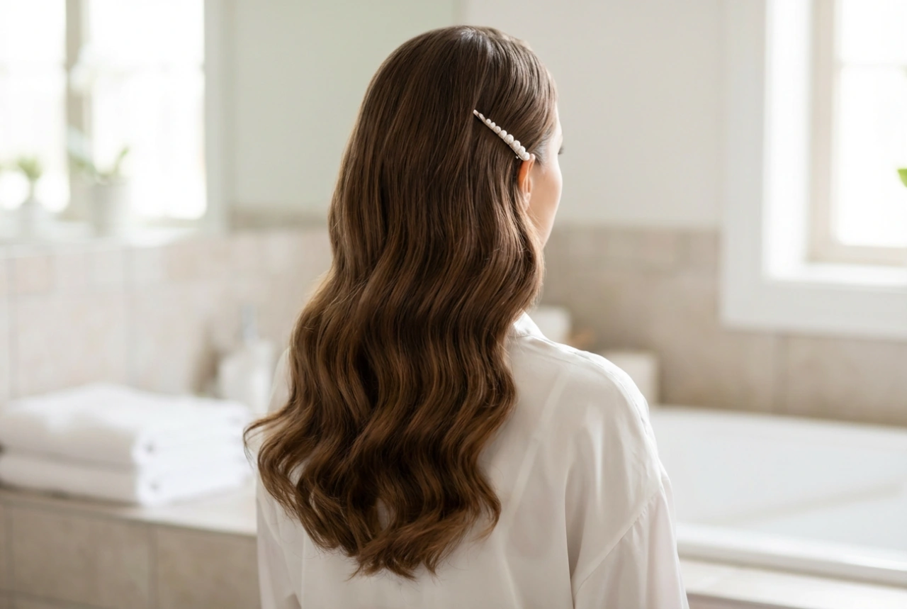 Long hair for a wedding: wedding hairstyles for long hair
