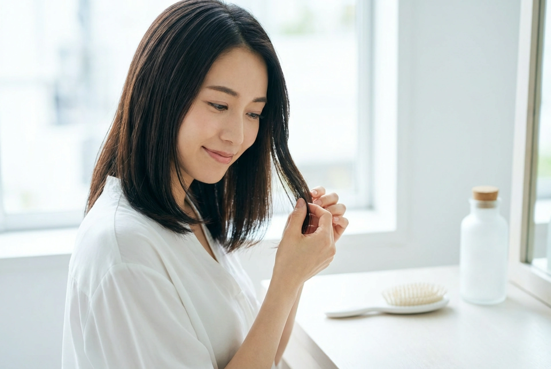 Straight Shoulder-Length Hair: A Step-by-Step Styling Guide