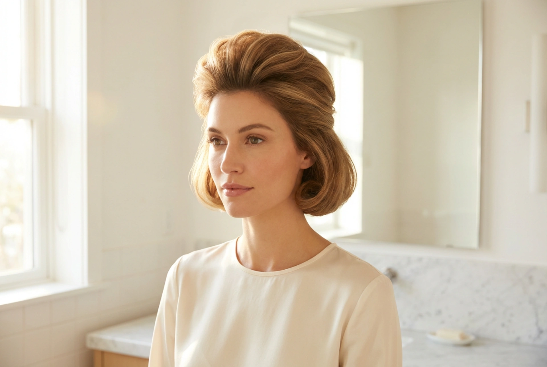 Retro Style for Every Day: A '60s Hairstyle with Root Lift