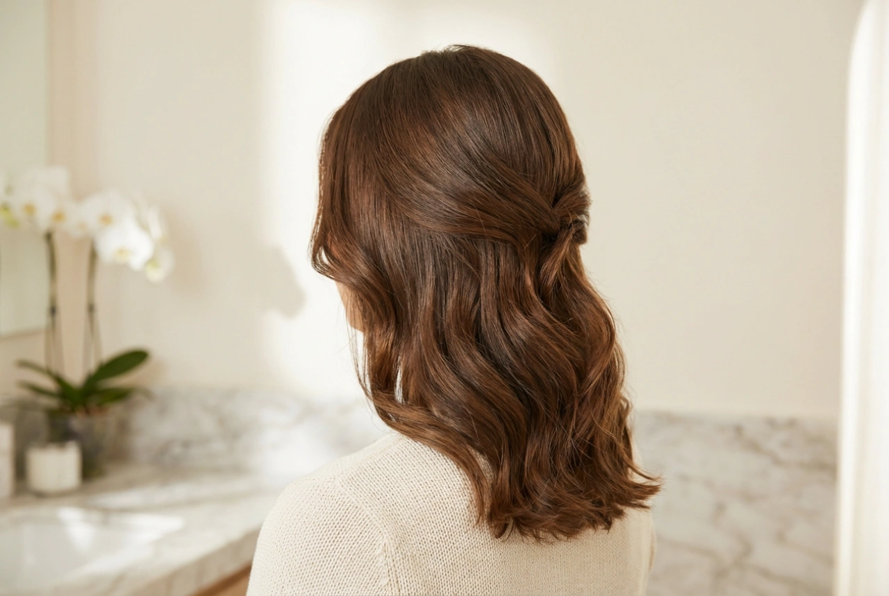 From Desk to Dinner: A Step-by-Step Hairstyle for Medium-Length Hair