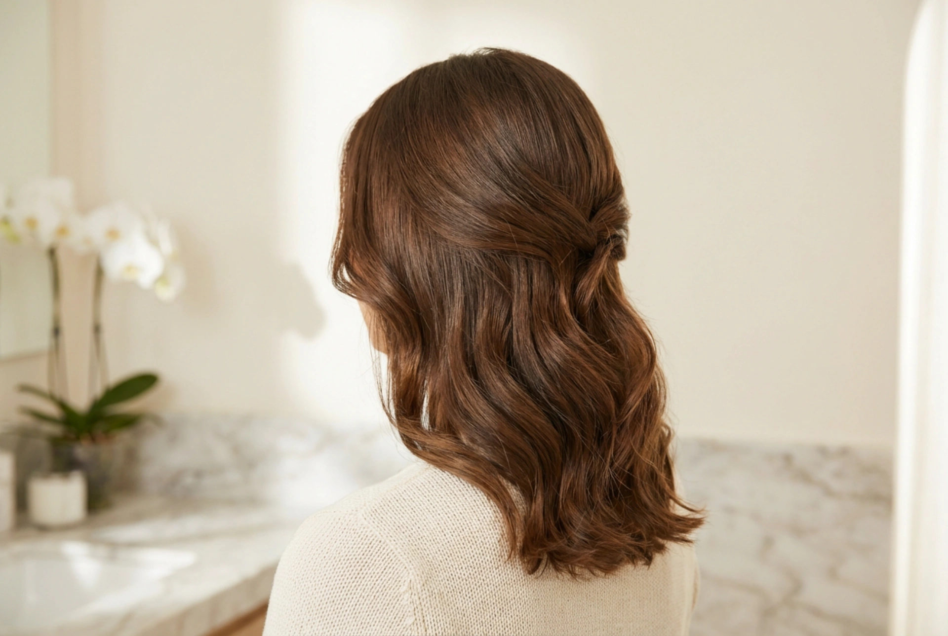 From Desk to Dinner: A Step-by-Step Hairstyle for Medium-Length Hair