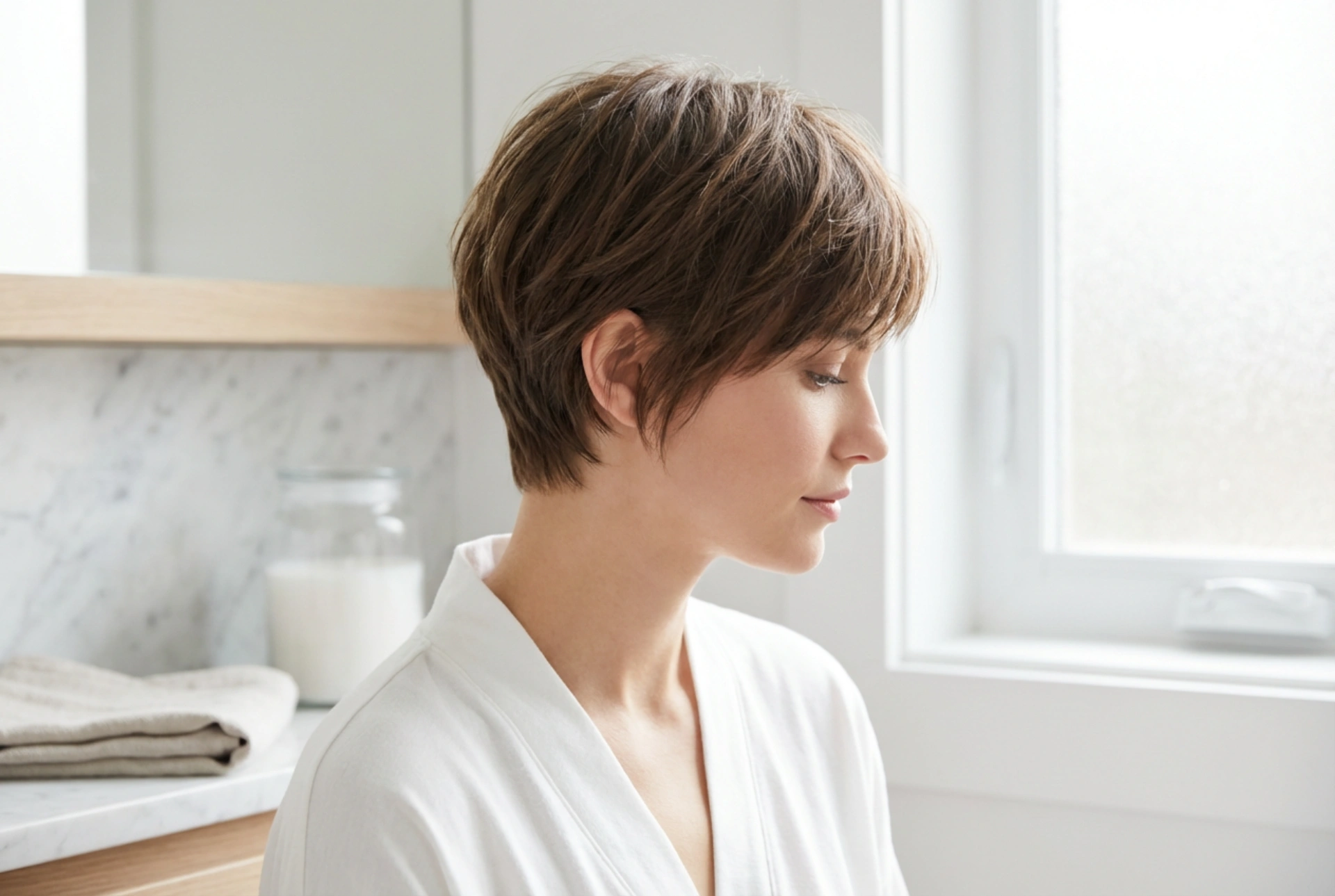 How to Style Short Hair: Volume and Texture