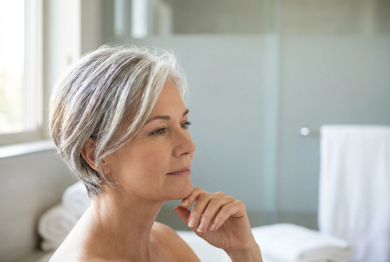 Hairstyles for Older Ladies: Short Hair with Volume and Texture