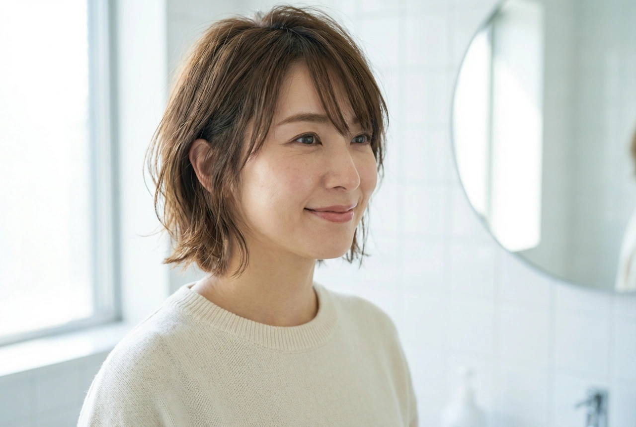For Her: Medium-Short Hairstyles for Women, With and Without a Fringe