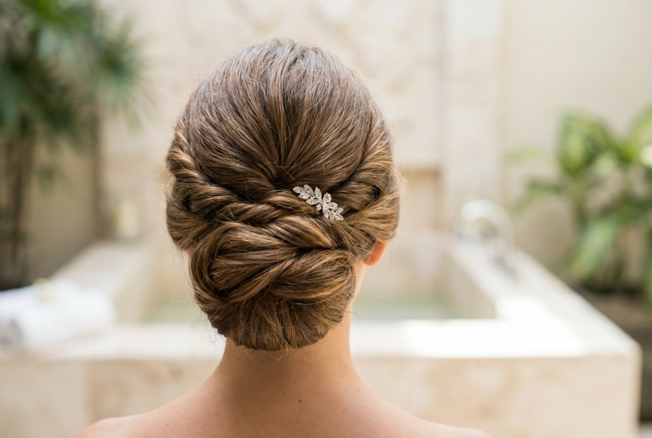 Elegant Bridal Bun: Step-by-Step Wedding Bun Hairstyles