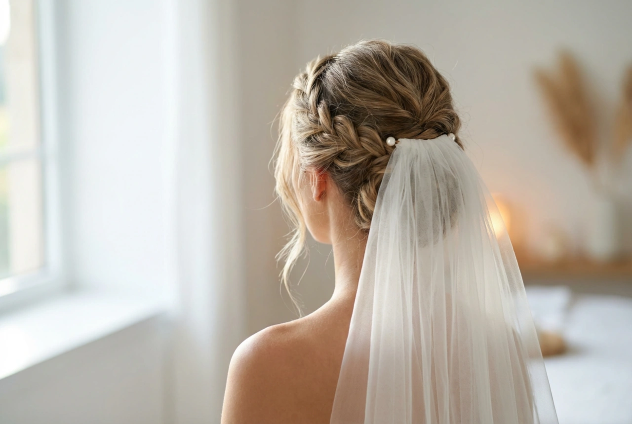 Trouble-Free Veils: Secure Wedding Hairstyles That Stay in Place