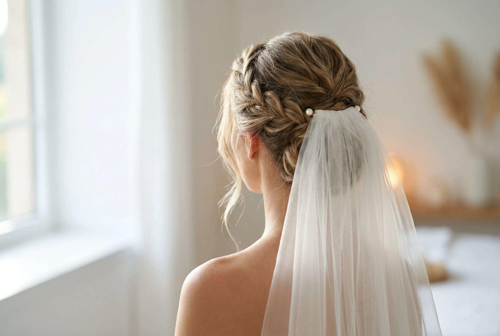 Trouble-Free Veils: Secure Wedding Hairstyles That Stay in Place