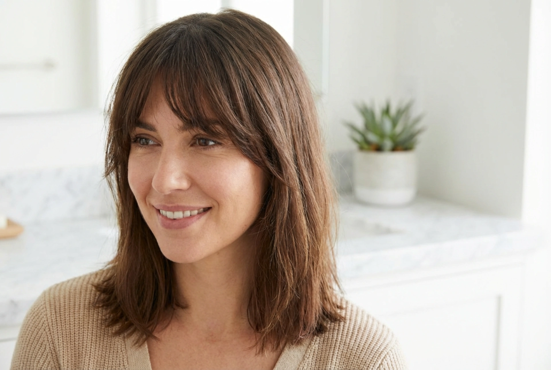 How to Wear and Style a Fringe: Everyday Hairstyles with a Fringe for Women