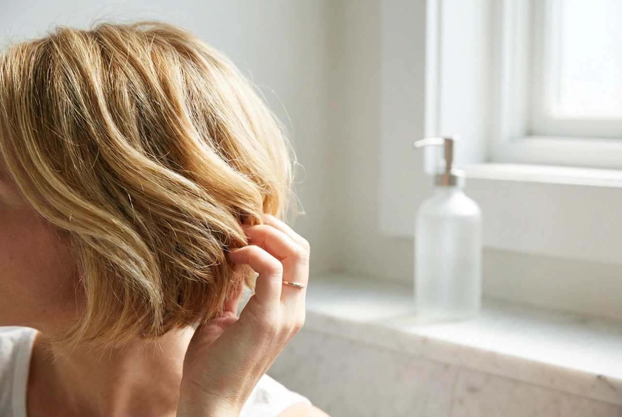 Short Blonde Hair: Colour Protection and Simple Everyday Styling