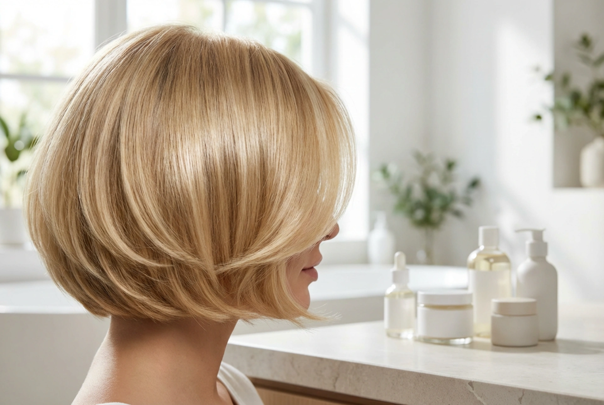 Short Blonde Bob: How to Add Shine and Volume Without Causing Damage