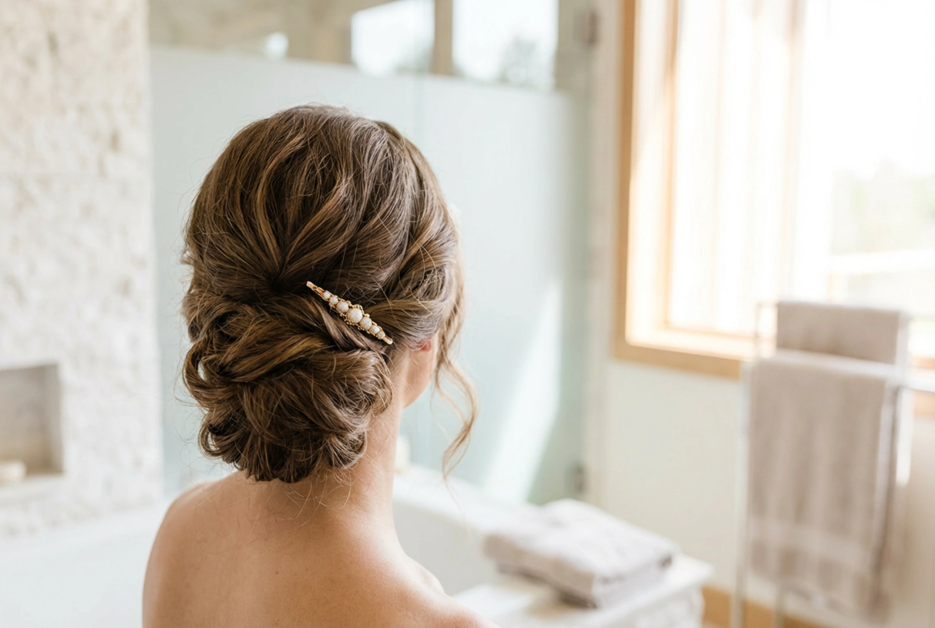 Easy Wedding Hairstyles: Updos and Waves You Can Do Yourself